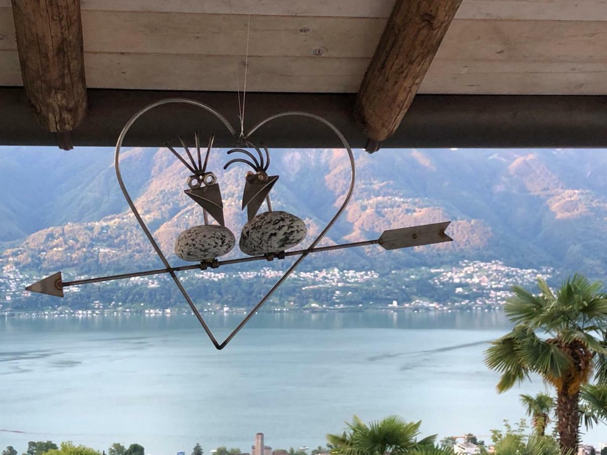 Casa Amira - Locarno Leilighet Brione sopra Minusio Eksteriør bilde