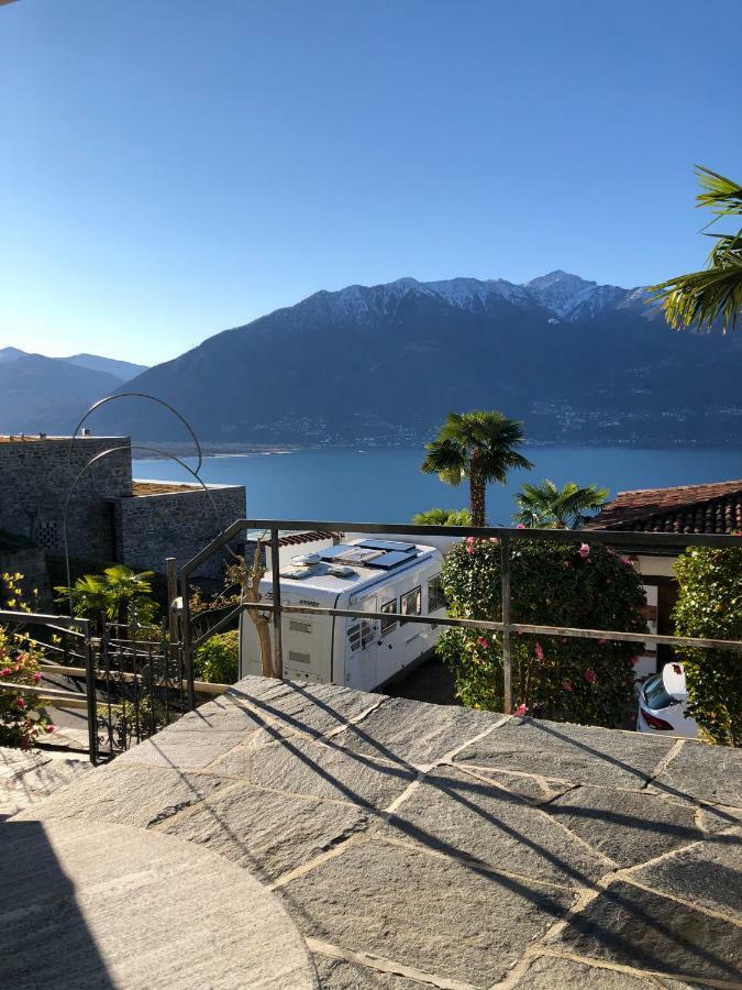 Casa Amira - Locarno Leilighet Brione sopra Minusio Eksteriør bilde